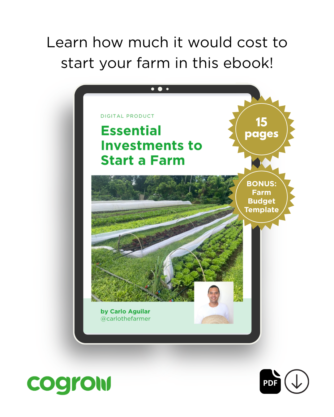 Ebook: Essential Investments to Start a Farm
