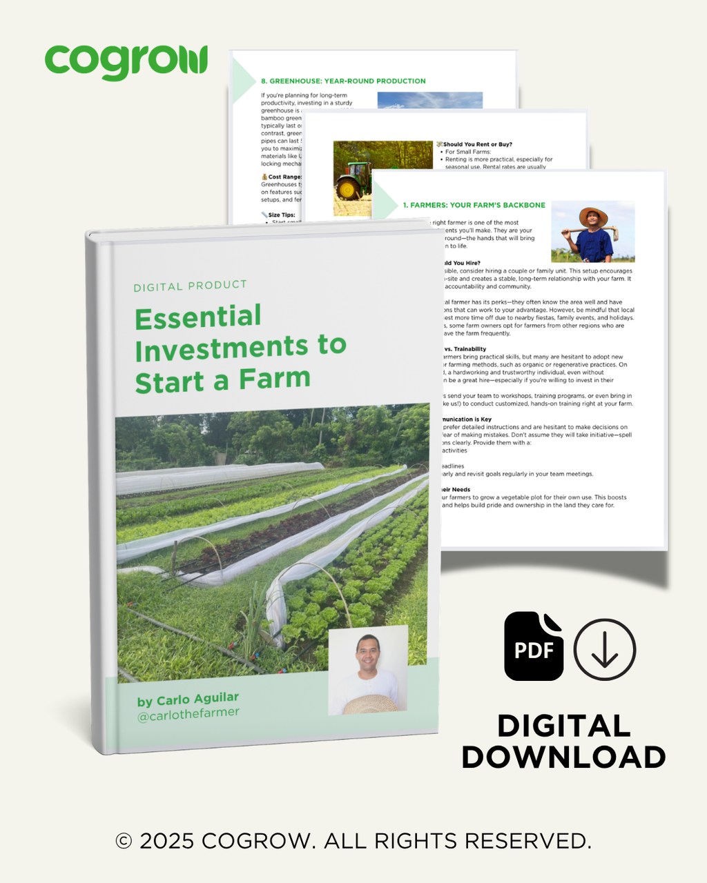Ebook: Essential Investments to Start a Farm